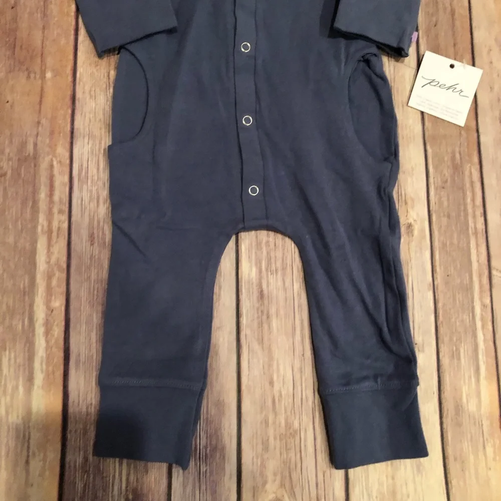 Pehr blue romper